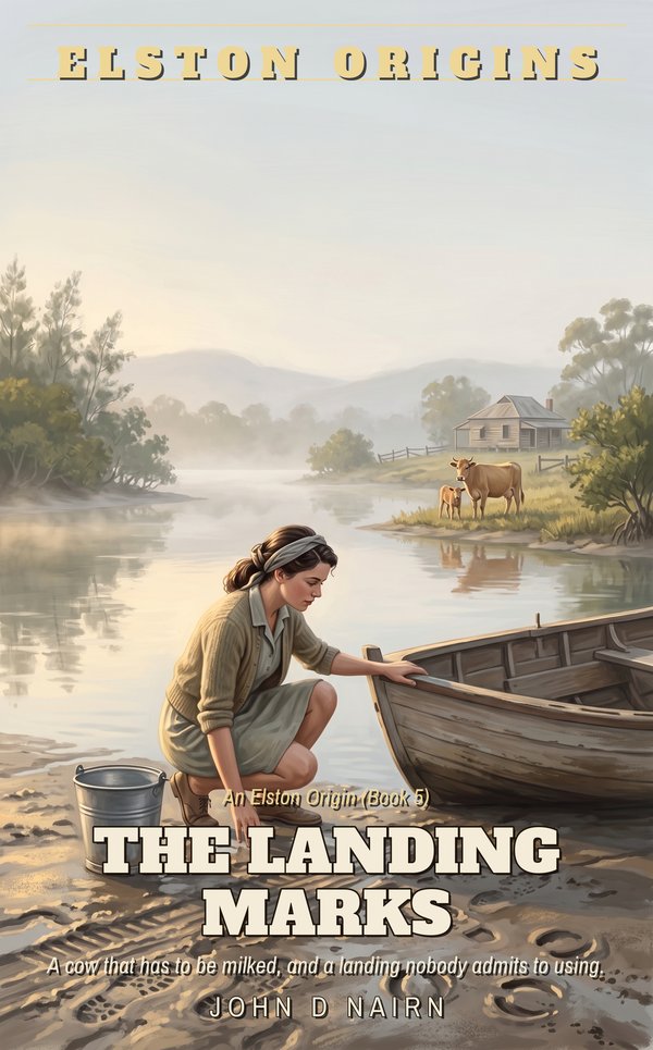 Cover of Book 5: The Landing Marks